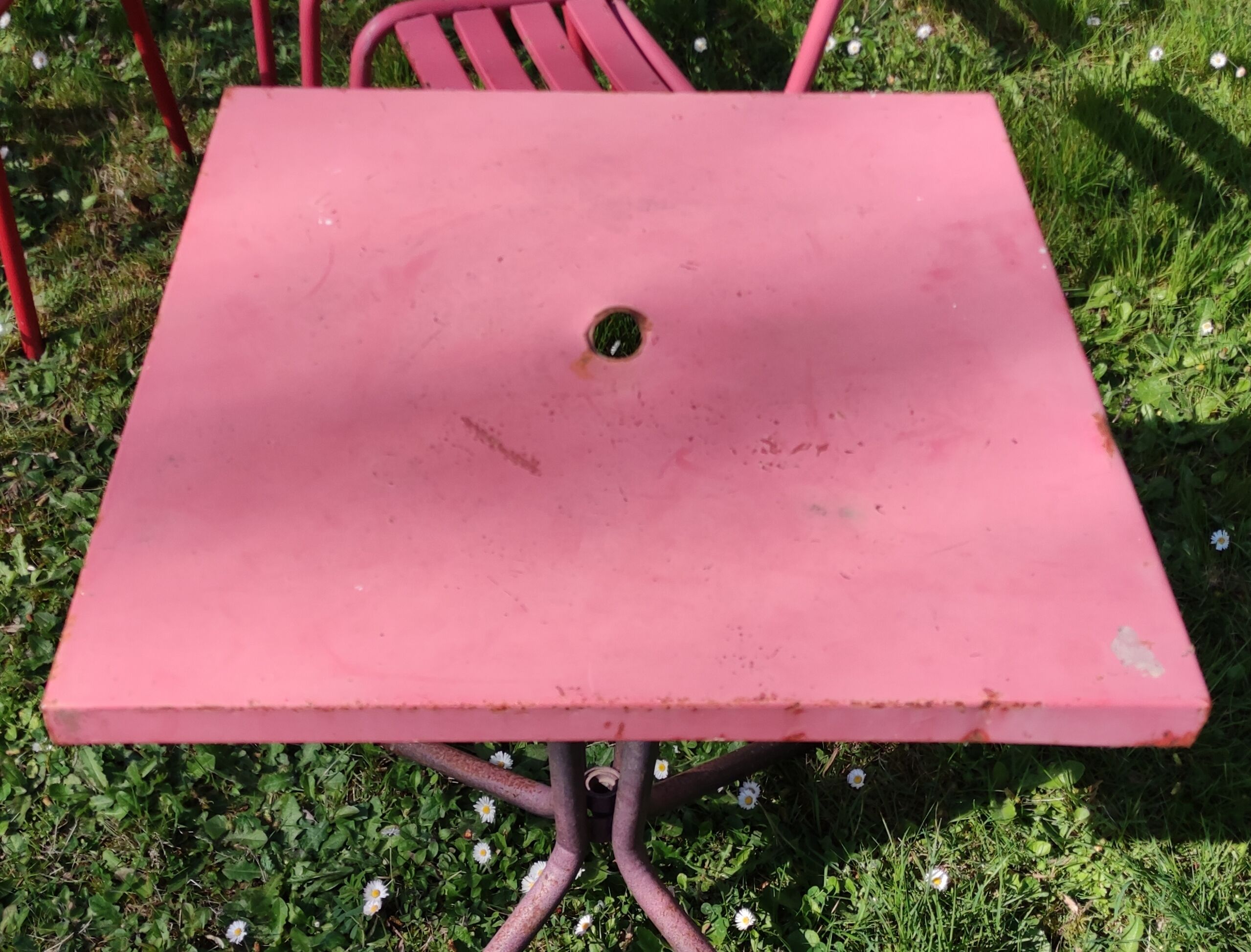 Vintage garden furniture Tolix