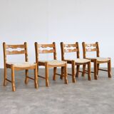 Vintage dining chairs | chairs | brutalist | 1960s