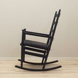 Beech rocking chair, Danish design, 1970s, production: Denmark