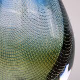 Glass vase Sven Palmquist Kraka made by Orrefors Sweden 1960s
