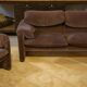 Ensemble canapé 3 places et deux fauteuils Maralunga par Vico Magistretti pour Cassina première édition 1973