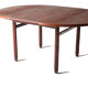 Mid-Century Oval Dinning Table, Italy 1960s