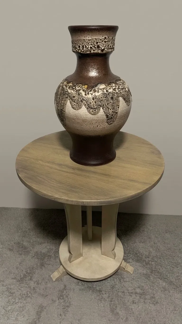 Large ceramic vase Fat Lava Dümler & Breiden 1062/46 – West Germany 1970