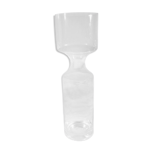 Vase verre transparent