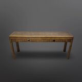 "Passage" side table with drawers by Drexel, USA 1980s