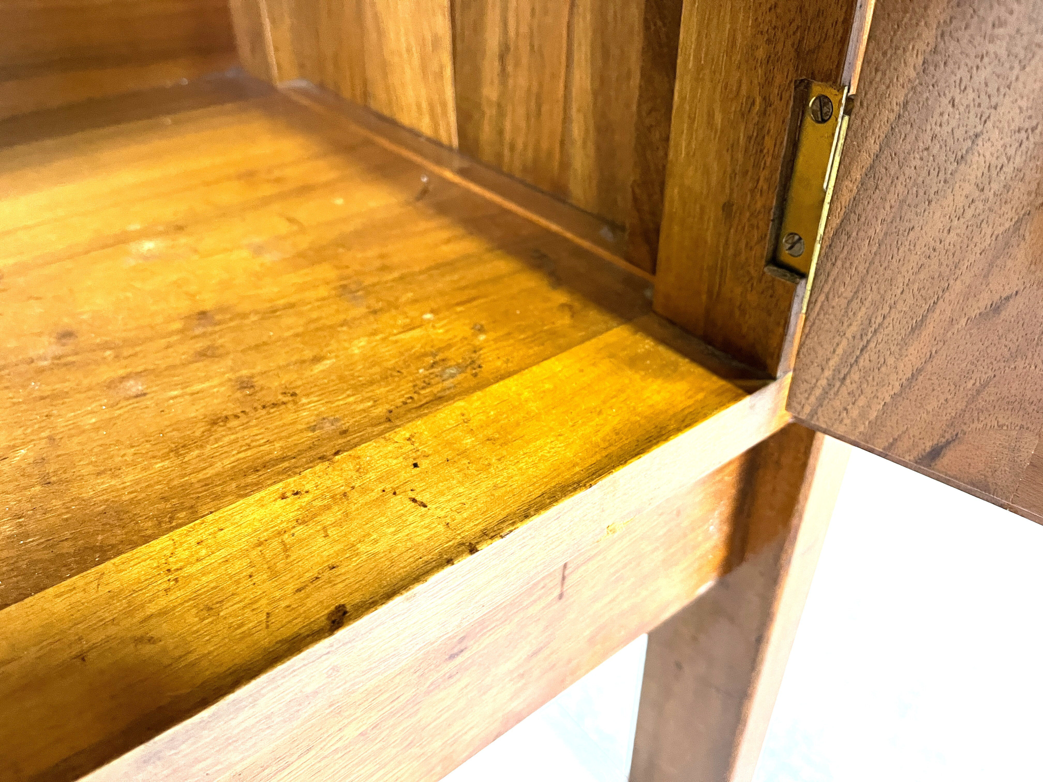 Vintage oak sideboard by Van Den Berghe Pauvers, 1970s