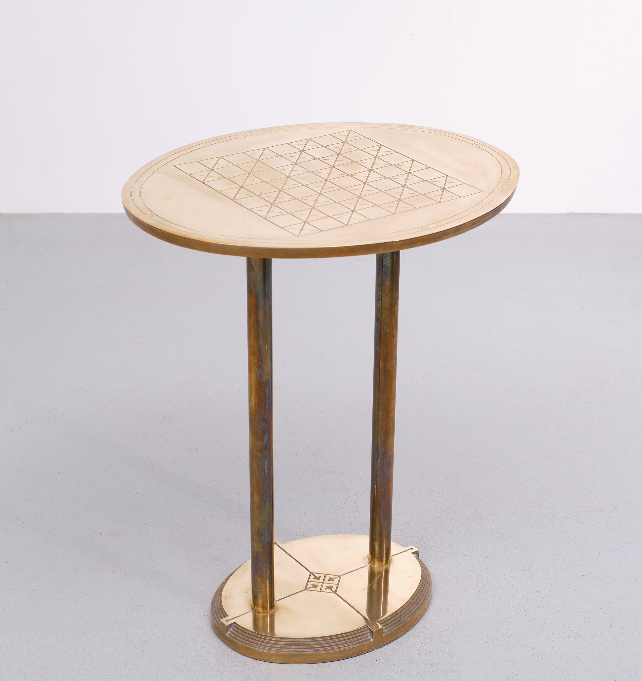 Solid Brass Chest Table Peter Ghyczy, 1970s