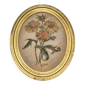 Small golden frame