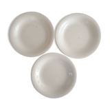 3 assiettes creuses Sarreguemines