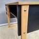 Scandinavian desk 1960s black pangaré