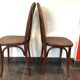 Paire de chaises bistrot Fischel années 1900