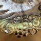 Art Nouveau ceramic bowl – grape decoration