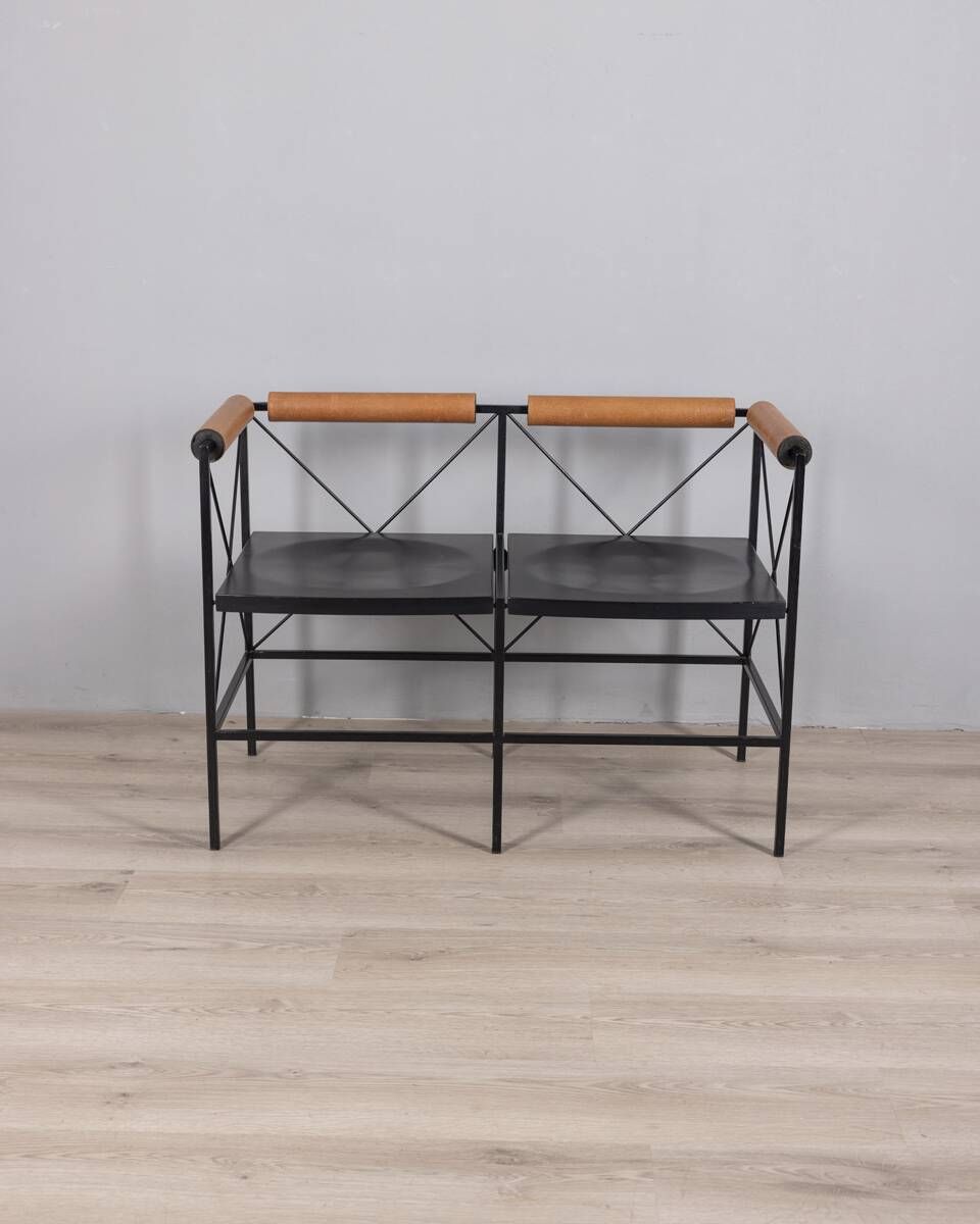 “Lariana" 1980s Bench design Marco Seveso and Gigi Trezzi for Felicerossi