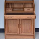 Dyrlund - vintage solid beech secretary - Denmark