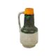 Rare Fat Lava Vase Green Orange VEB Haldensleben 4070 B Strehla Collectible