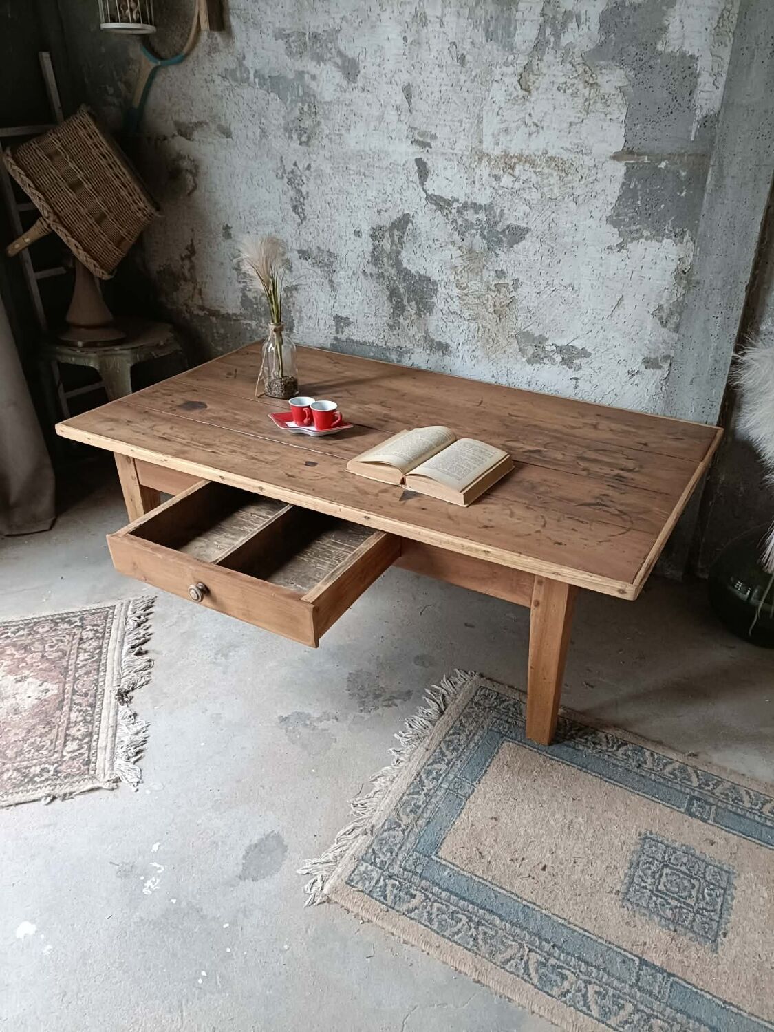 Farmhouse coffee table