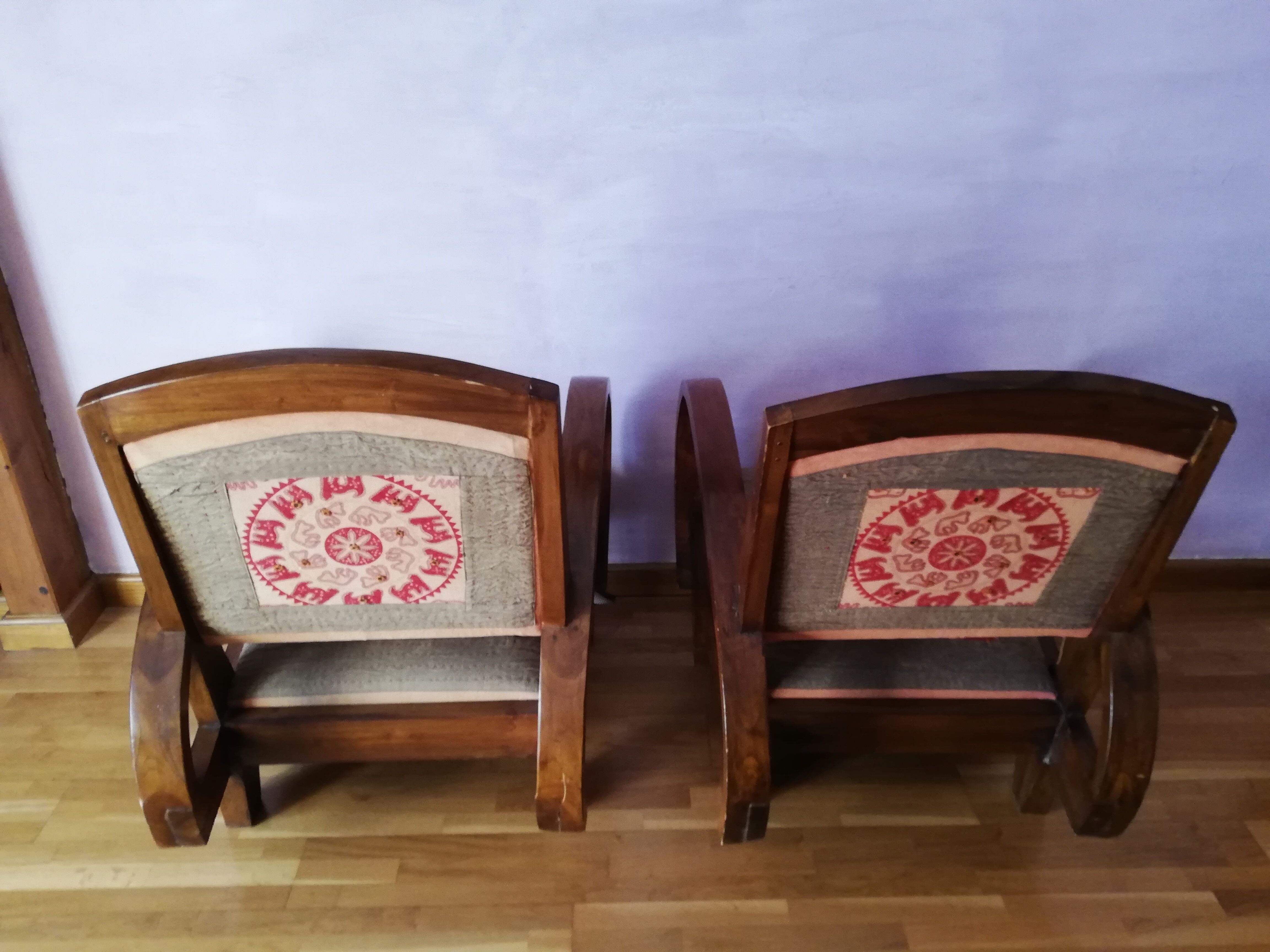 Ancient colonial chairs
