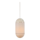 Vintage Pill Pendant Lamp in Milk Glass from Peill & Putzler, Germany, 1960s