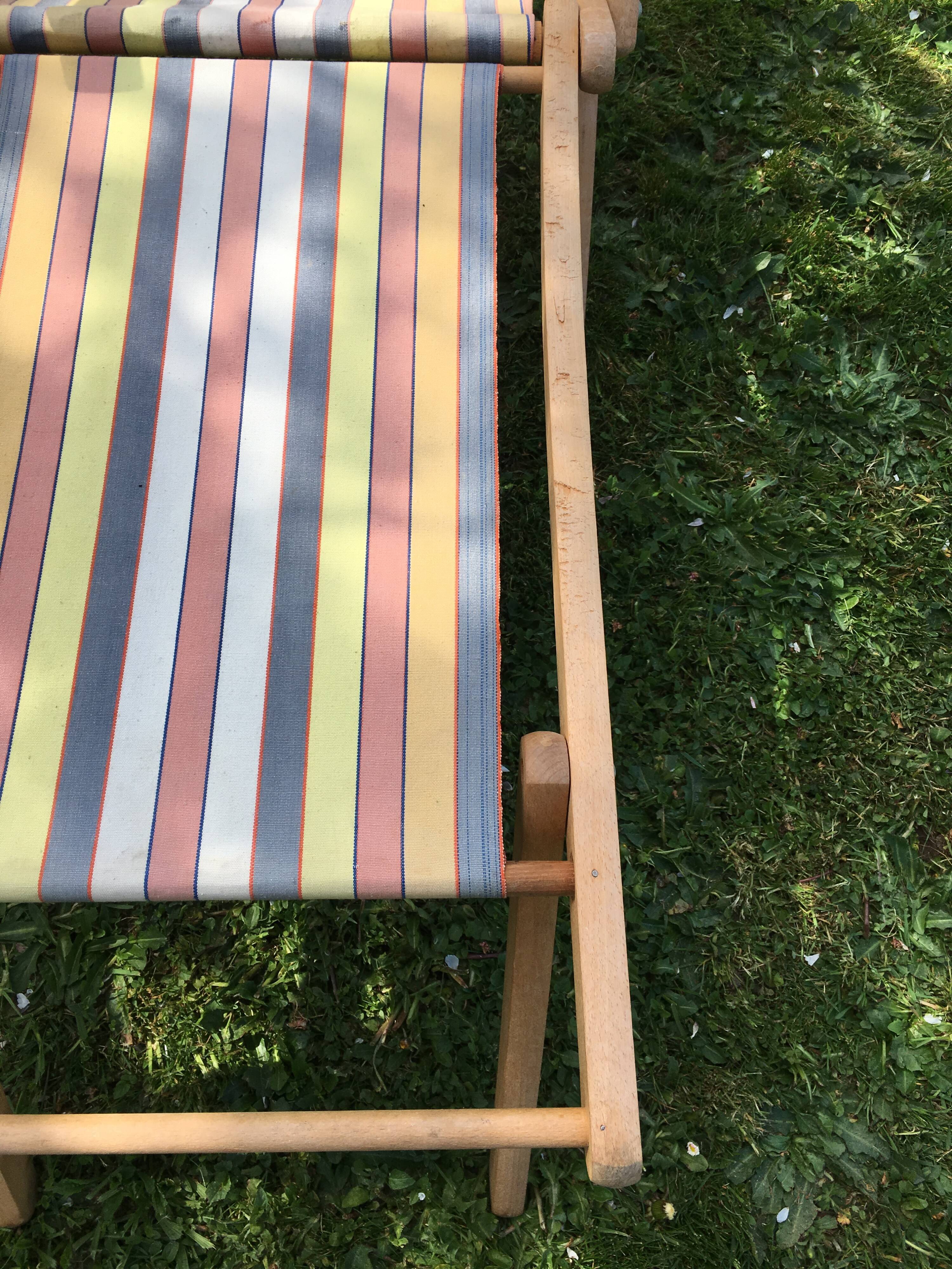 Vintage Chilean / old lounge chair