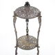 1950s Danish Iron Flower Stand or Side table