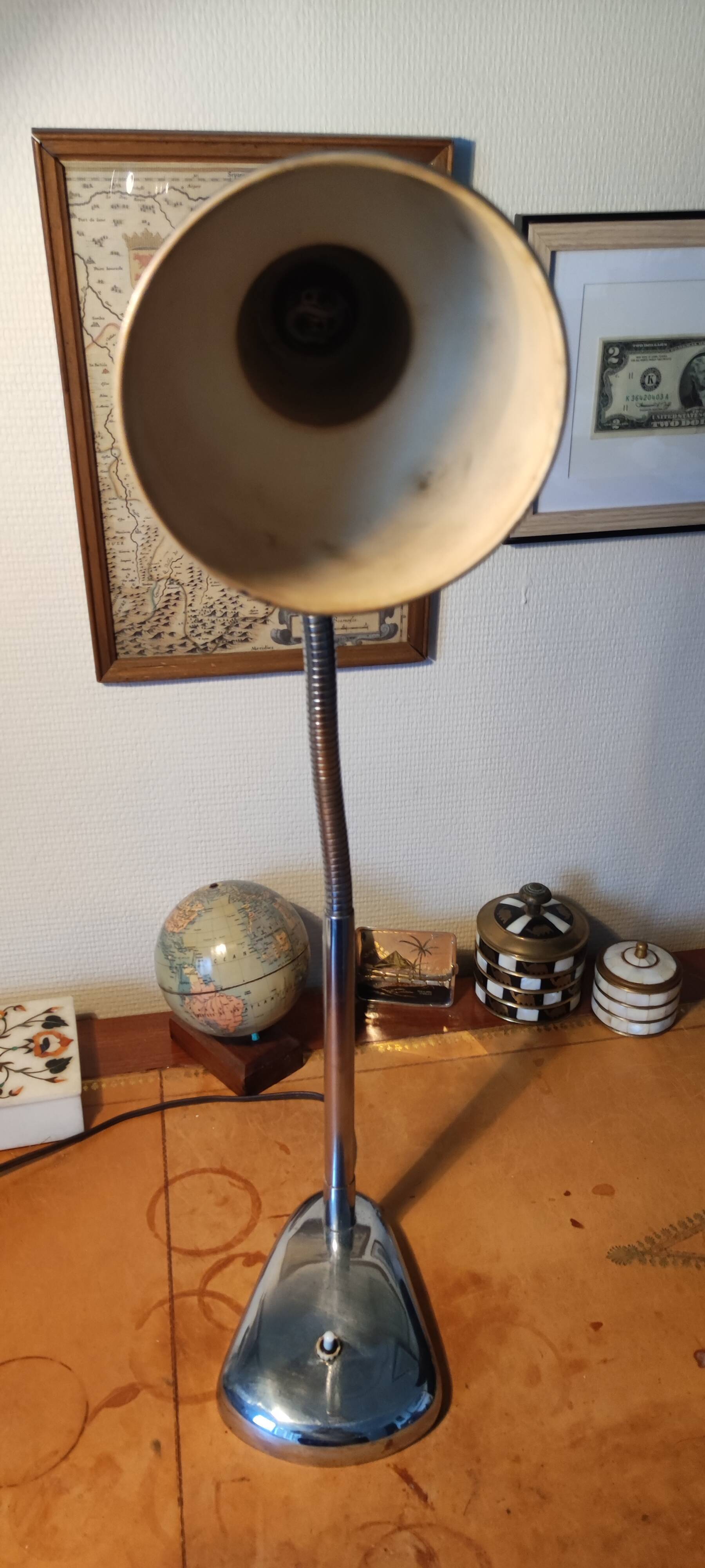Lamp Elau 8791 chromed