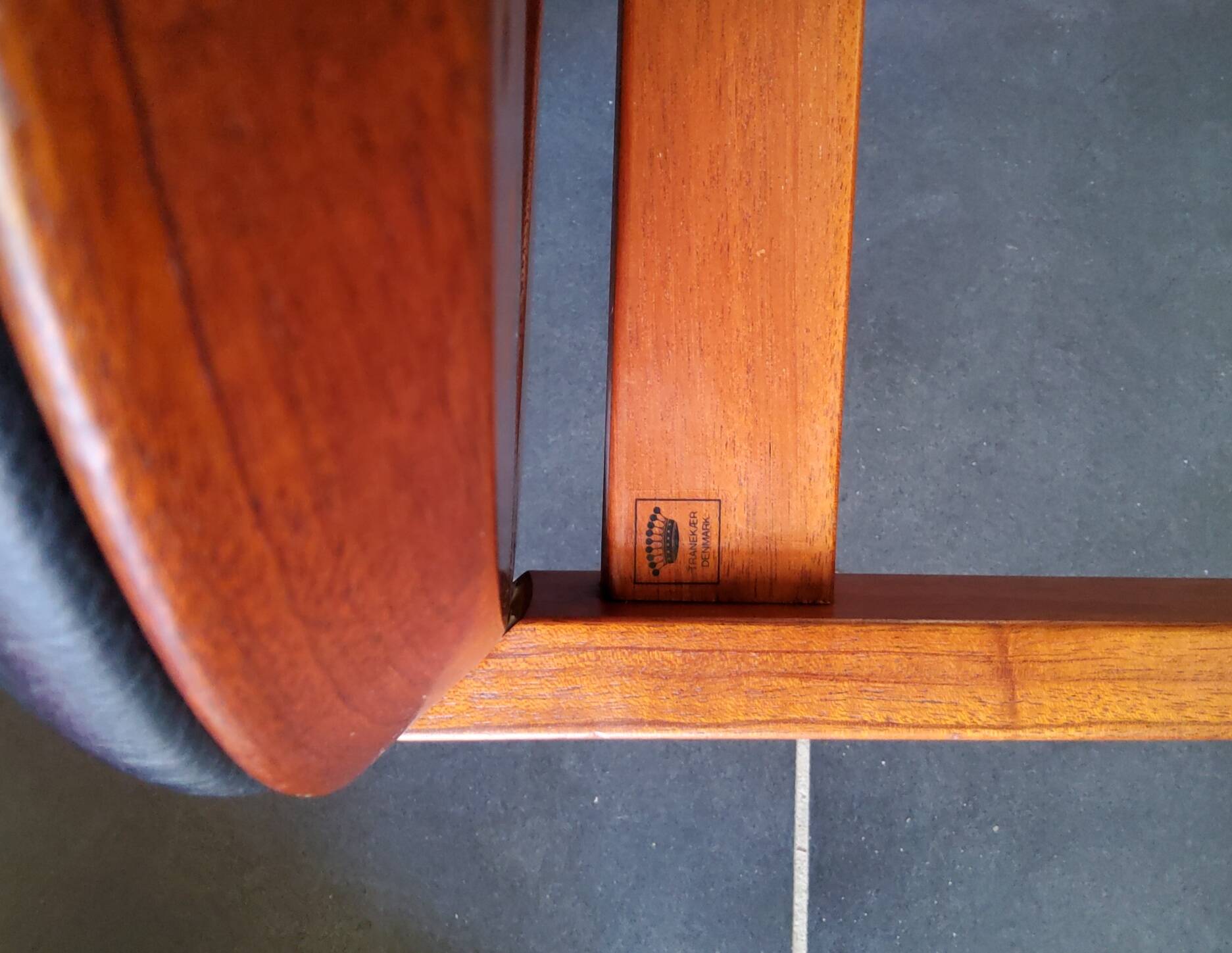 Niels Jorgen Haugesen String wood and leather chairs for Tranekaer, Denmark