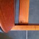 Niels Jorgen Haugesen String wood and leather chairs for Tranekaer, Denmark