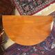 Antique Biedermeier Demi-Lune Mahogany Cabinet 1820
