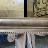 Louis Philippe era mirror with gold leaf  82x101cm