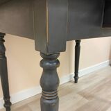 Small restored farm table