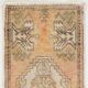 Hand-knotted Small Rug. Vintage Doormat. Turkish Seat Cover. Entryway Rug. Kitchen Mat. Bath Mat
