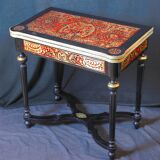 Console de table de jeu de cartes antique