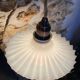 Upcycled vintage pendant light