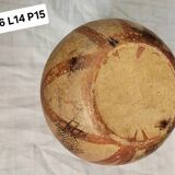 Traditional Kabyle/Berber terracotta pottery decorated with patterns