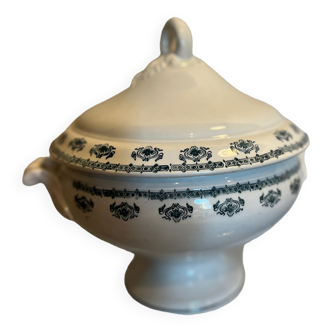 Soupière ancienne porcelaine 1940/50