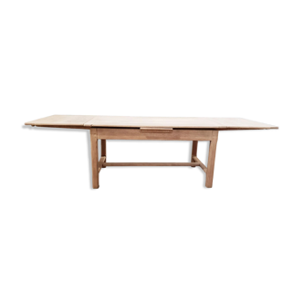 Antique farmhouse table with extensions