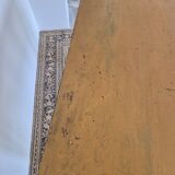 Shop/trade table in old fir 1950s -1m