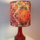 Lampe d'accent recyclée – céramique ouest-allemande | sans fil | pièce unique