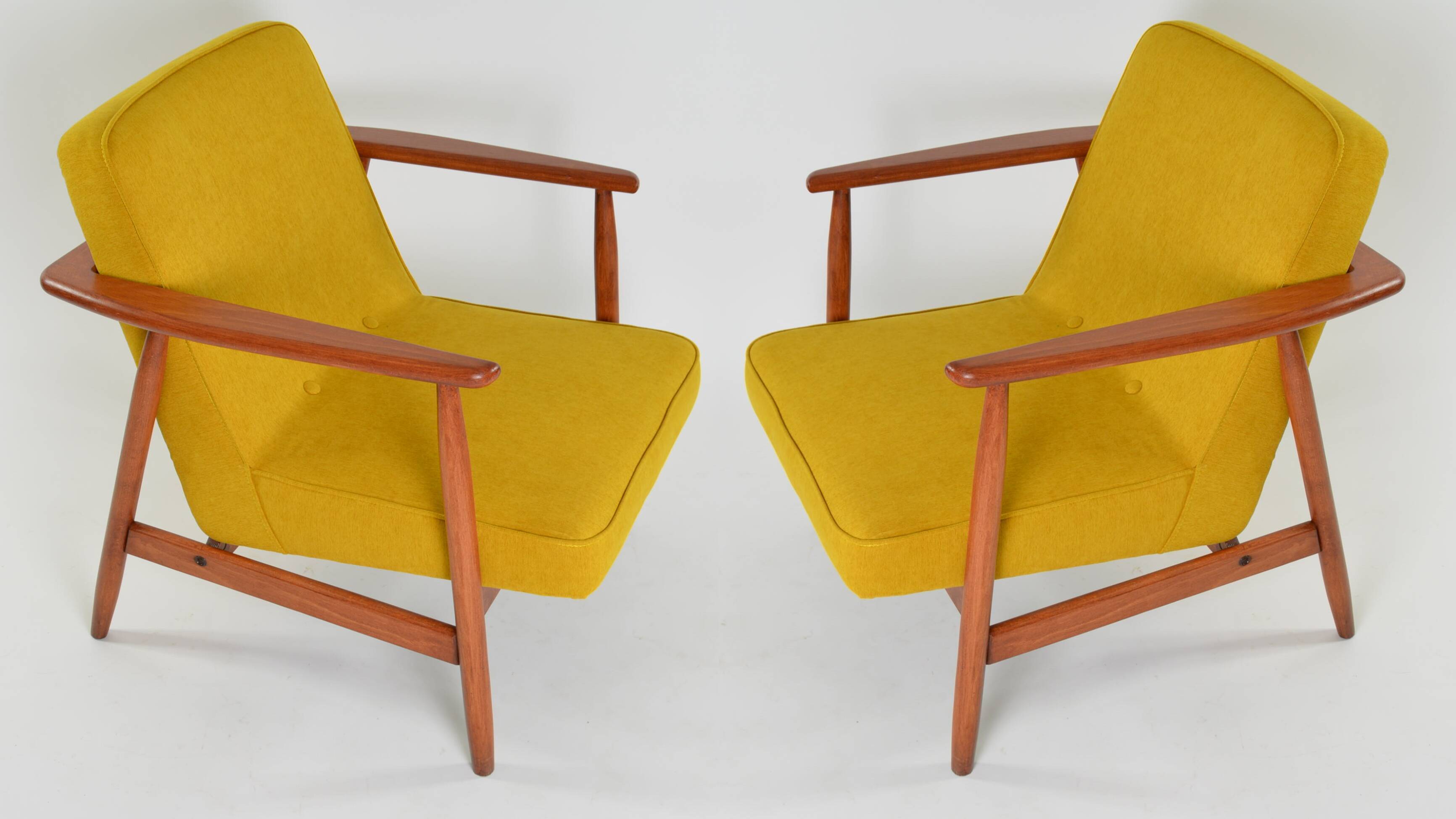Yellow model z armchair