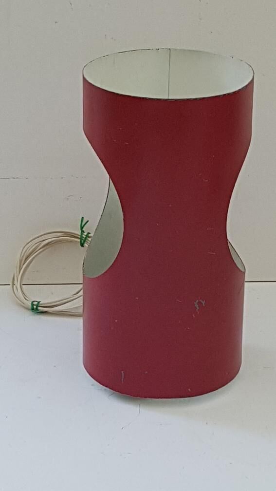 Lampe métal à poser années 60