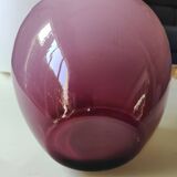 Vase Soliflore Boule design..A dégradés de tons roses. Dim 24 x 15 cm