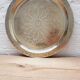 Plateau rond laiton