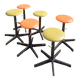 Adjustable stools from the 70s