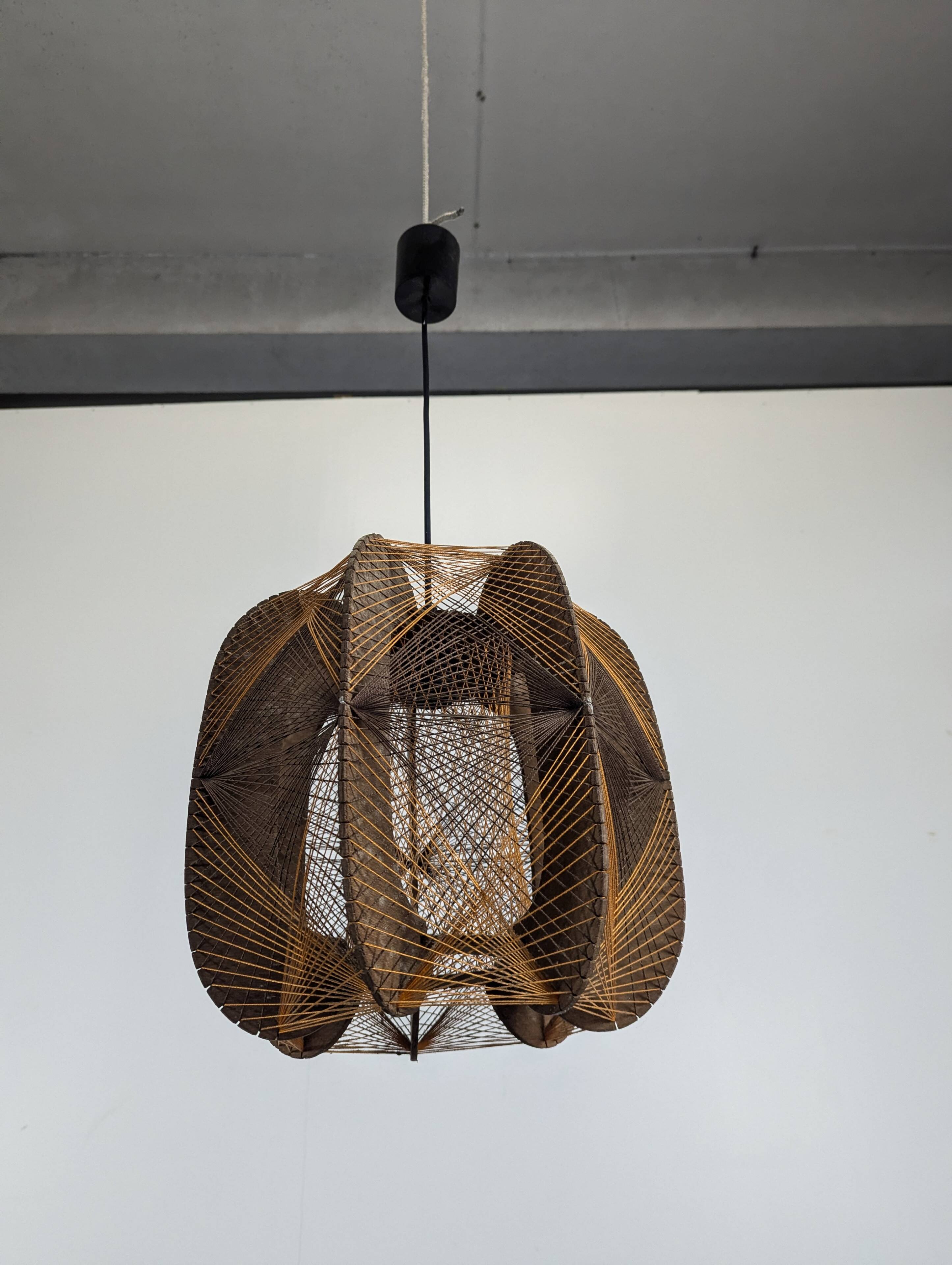 Suspension scandinave tissée