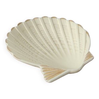 Empty pocket Art Deco Scallop Shell