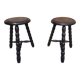 Pair of tripod stools