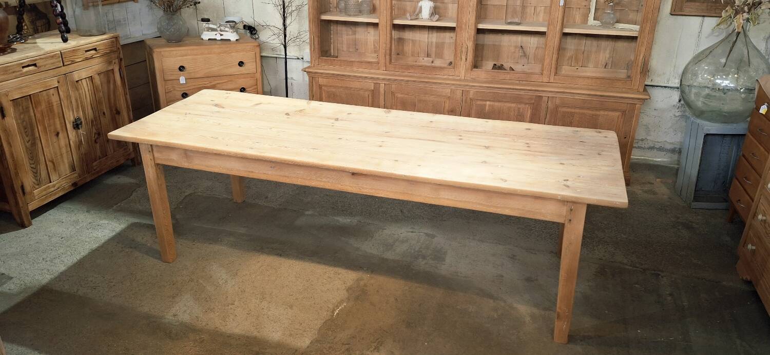 Old farmhouse table