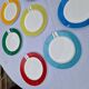Set of 8 Pantone Dessert Plates by Luca Trazzi for Serax