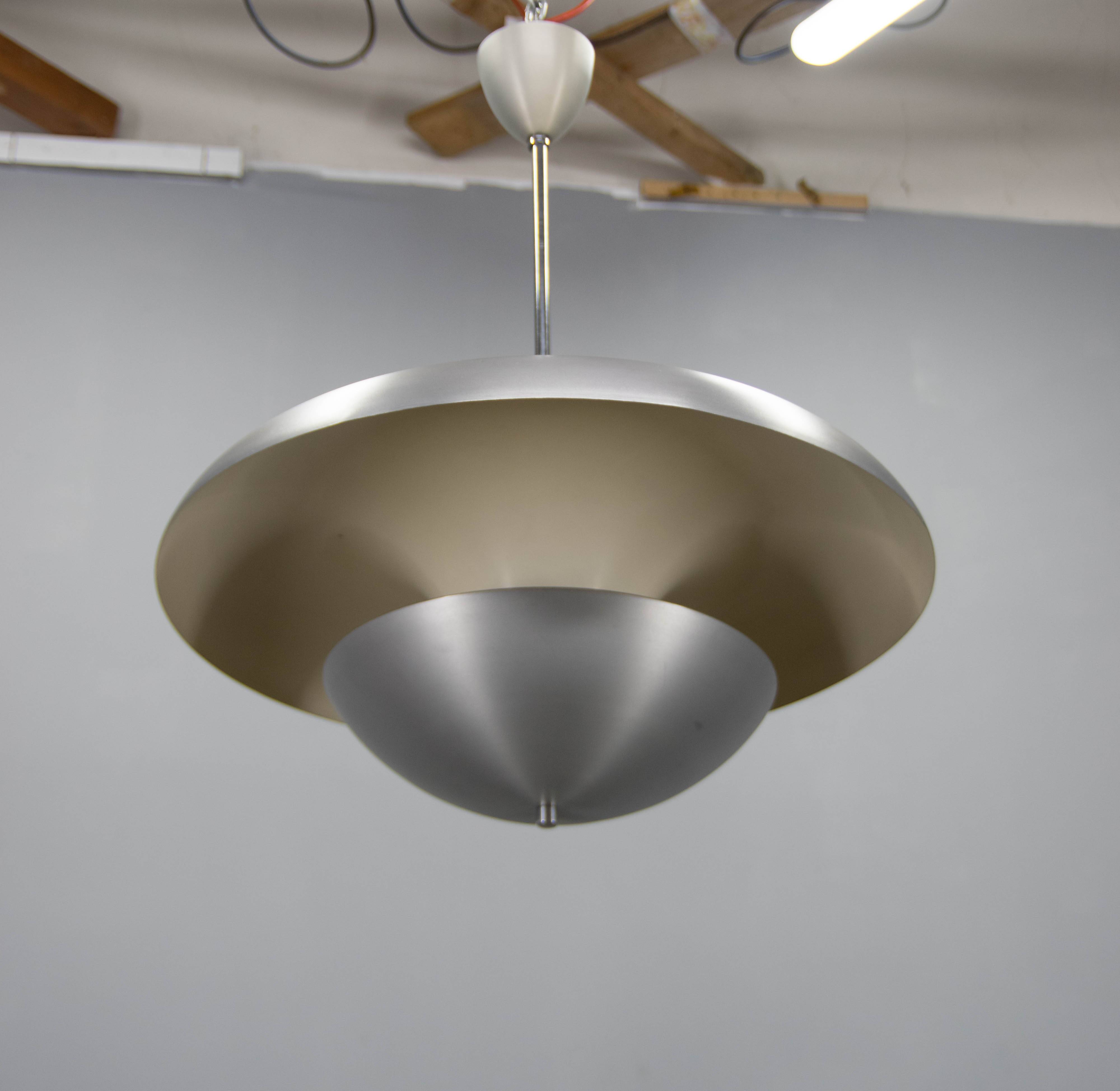 Suspension Bauhaus par Franta Anyz pour Napako, étiqueté, années 1940