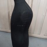 Ancien buste de couturière noir mannequin